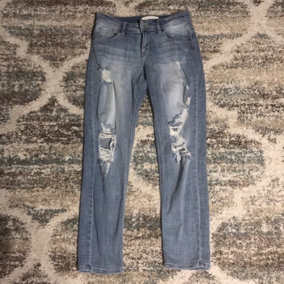 eunina Denim - Tight Distressed Jeans